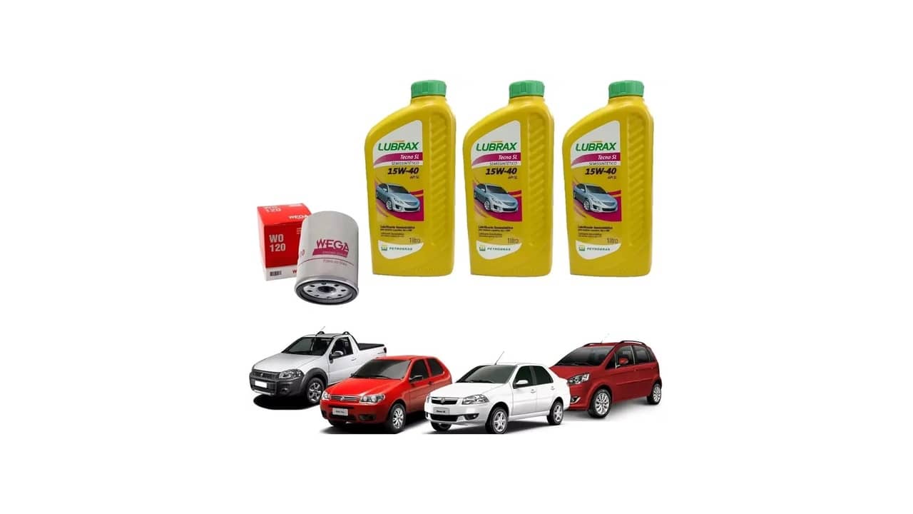 Qual Óleo Usar No Fiat Palio Fire: Guia Kit 15W40