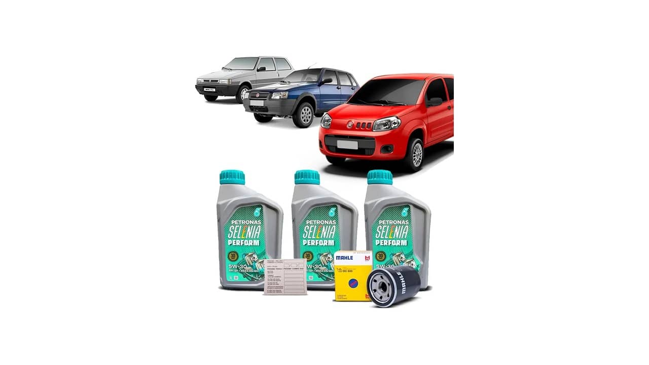 Qual Óleo Usar no Fiat Uno Mille Electronic. Guia