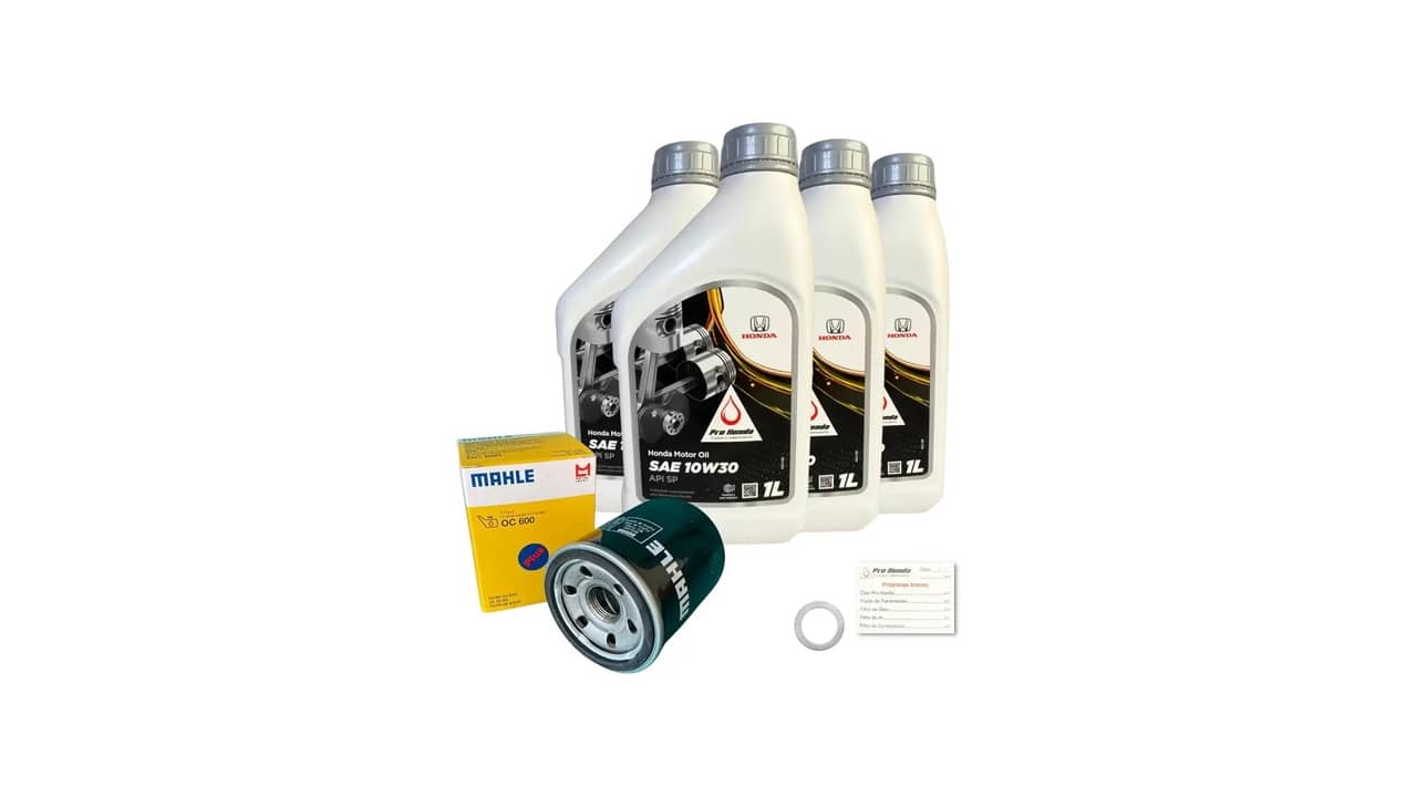 Qual Óleo Usar no Honda New Fit: Guia do Kit Ideal