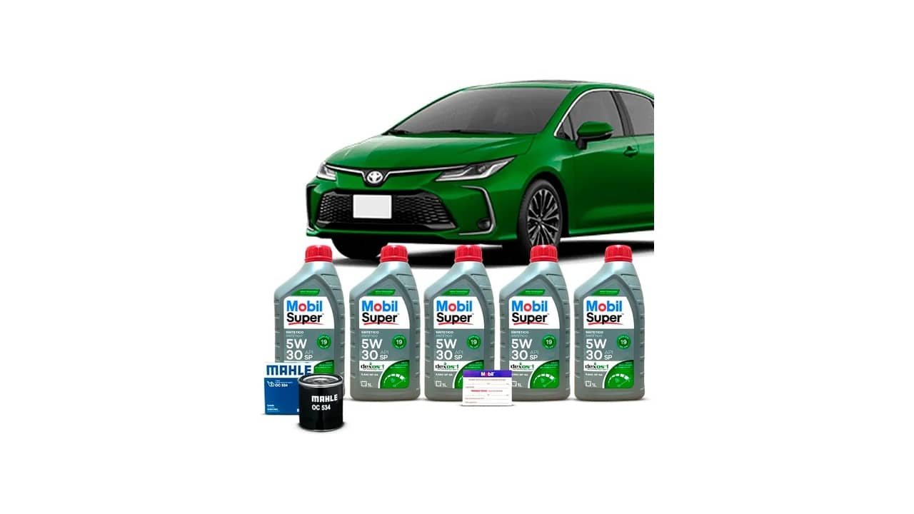 Qual Óleo Usar no Toyota Corolla: 7 Melhores Kits