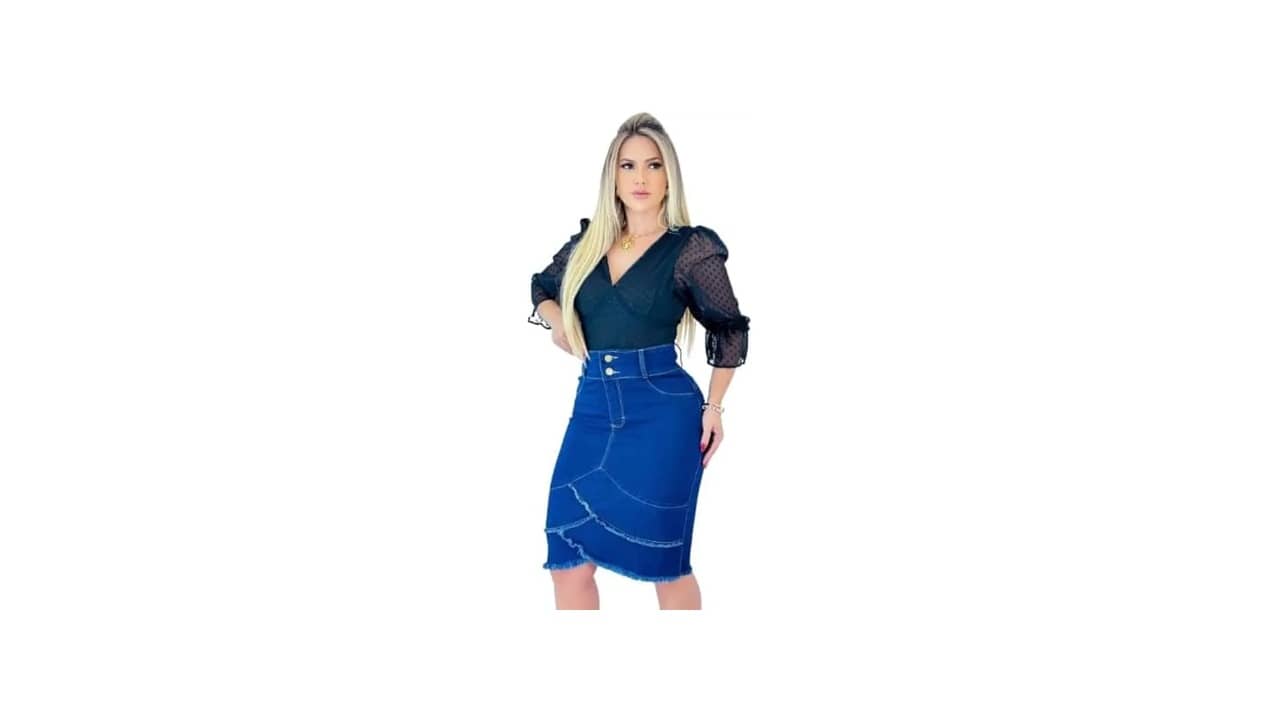 Saia Jeans Frete Grátis: As 10 Melhores Opções de Estilo e Comodidade