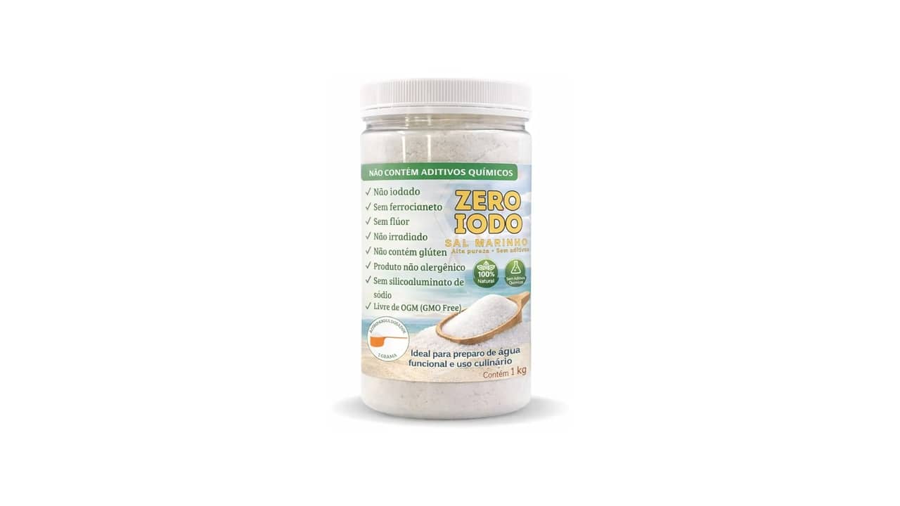 Sal Sem Iodo: A Melhor Opção Natural para Seu Alimento